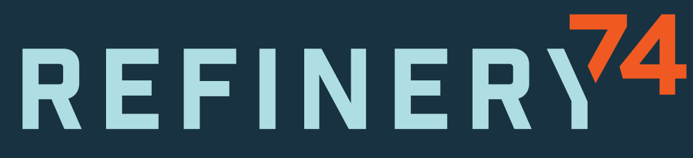 Refinery 74 logo
